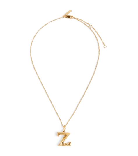 chloe alphabet necklace.